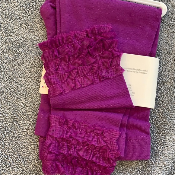 NWT Gymboree purple leggings (6-12 months) - Picture 3 of 6
